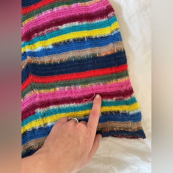 Misaeie crotchet dress rainbow - Picture 6 of 7